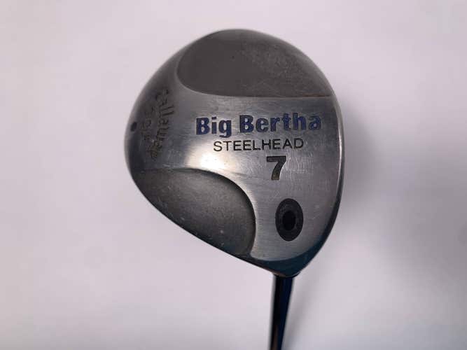 Callaway Steelhead 7 Fairway Wood 21* RCH 99 Regular Graphite Mens RH