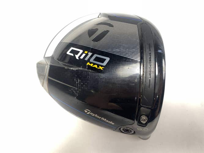 TaylorMade Qi10 MAX Driver 9* HEAD ONLY Mens RH