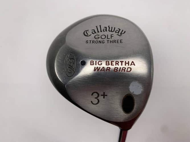 Callaway Big Bertha Warbird 3 Fairway Wood 15* True Temper Memphis "10" Mens RH