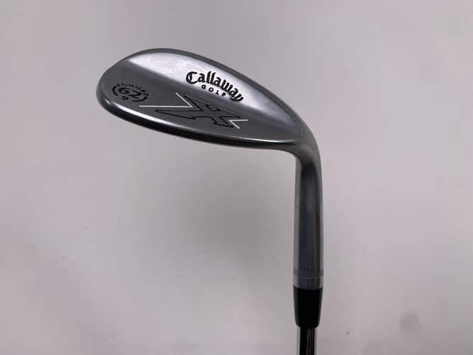 Callaway X Forged Lob Wedge LW 62* 9 Bounce Wedge Steel Mens RH