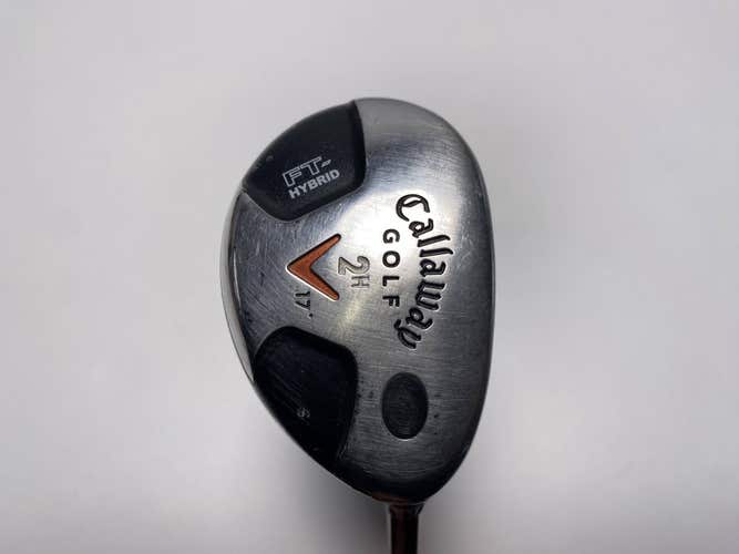 Callaway FT Hybrid 2 Hybrid 17* Aldila NVS Hybrid 85g Stiff Graphite Mens RH