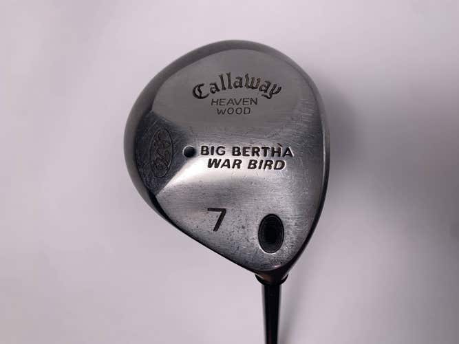 Callaway Big Bertha Warbird 7 Fairway Wood 21* RCH 90 Regular Graphite Mens RH