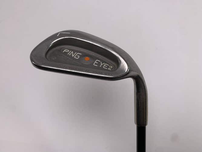 Ping Eye 2 + Lob Wedge LW Orange Dot 2* Flat Swing Science 200 Series Mens RH