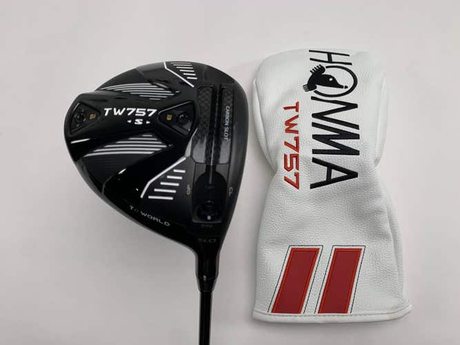 Honma TW757 S Driver 9* Vizard TW757 50g Stiff Graphite Mens RH HC