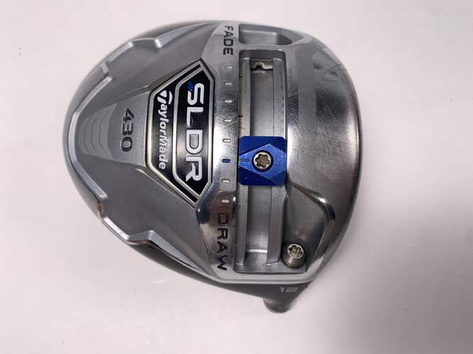 TaylorMade SLDR 430 Driver 12* HEAD ONLY Mens RH