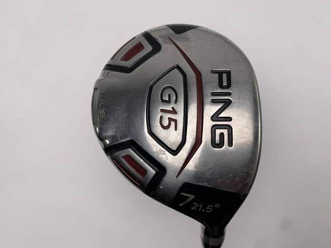Ping G15 7 Fairway Wood 21.5* Accra Dymatch M2 Senior Graphite Mens RH