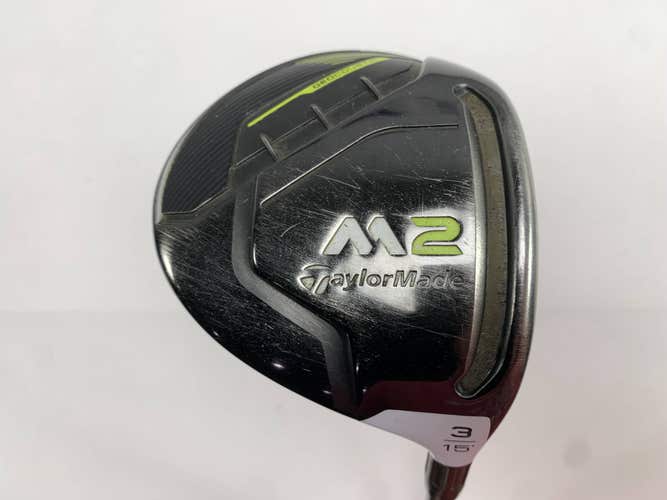 TaylorMade M2 2016 3 Fairway Wood 15* REAX 65g Stiff Graphite Mens RH
