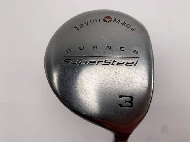 TaylorMade Supersteel 3 Fairway Wood 15* Bubble R-80 Regular Graphite Mens RH