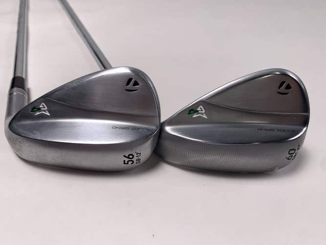 TaylorMade Milled Grind 4 Chrome Wedge Set 56* 12 | 60* 9 DG Tour Issue Wedge RH
