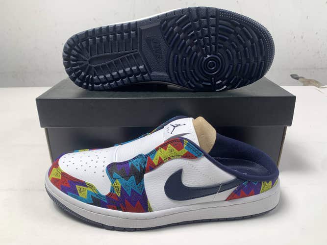 Jordan Mule Golf Shoes Slip-On Nothing But Net White Men's SZ 10 (FJ1214-100)