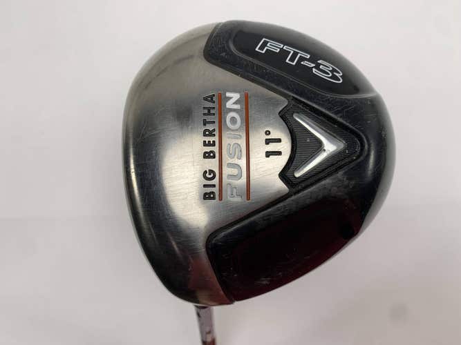 Callaway Fusion FT-3 Driver 11* Aldila NVS 55g Ladies Graphite Womens LH