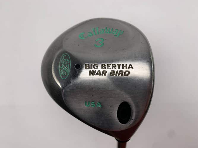 Callaway Big Bertha Warbird 3 Fairway Wood 15* Ladies Gems Ladies RH