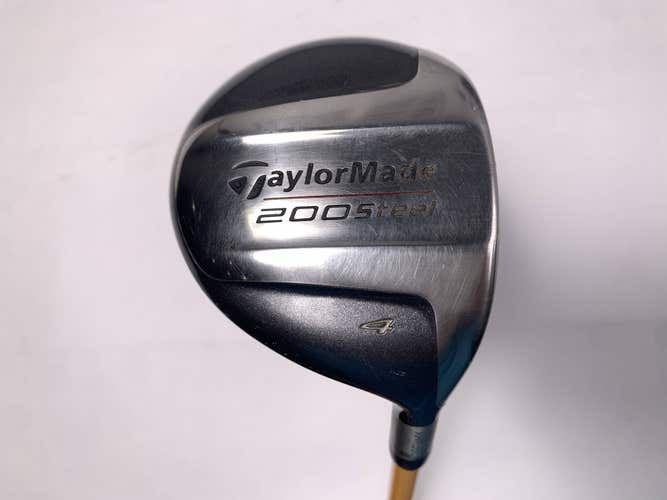 TaylorMade 200 Steel 4 Fairway Wood 17* ProForce 75 Gold Stiff Graphite Mens RH