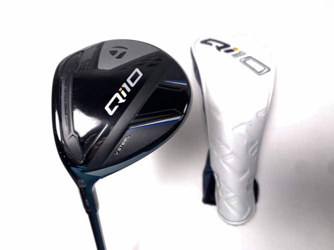 TaylorMade Qi10 3 Fairway Wood 15* Kai'li Blue 70g Extra Stiff LH HC NEW