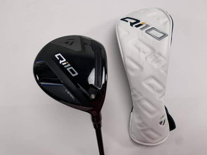 TaylorMade Qi10 5 Fairway Wood 18* HZRDUS RDX Smoke Red 6.0 75g Stiff RH HC