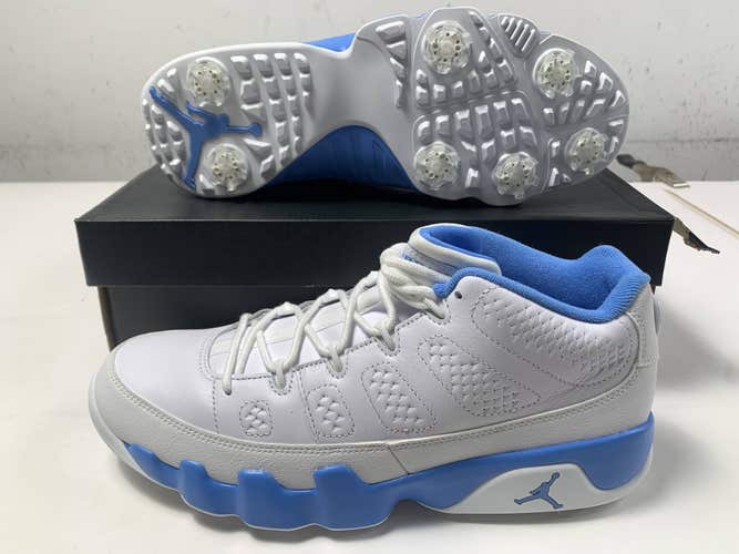 Air Jordan 9 G Waterproof Golf Shoes White Men's SZ 12 (FJ5934-101)