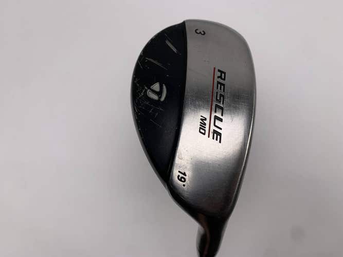 TaylorMade Rescue Mid 3 Hybrid 19* Light Metal Regular Steel Mens RH