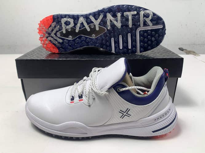 Payntr X 001 F Waterproof Golf Shoes White Men's SZ 8.5 (001 F)