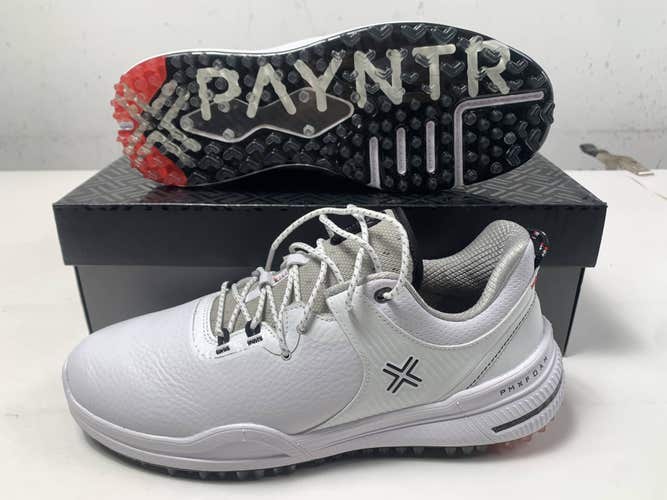 Payntr X 002 F Waterproof Golf Shoes White Men's SZ 9 (002 F)