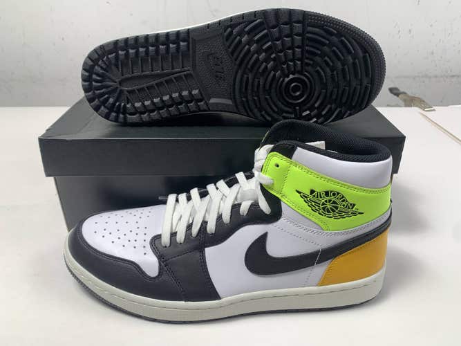 Air Jordan 1 High G Athletic Shoes White Men's SZ 13 (DQ0660-105)