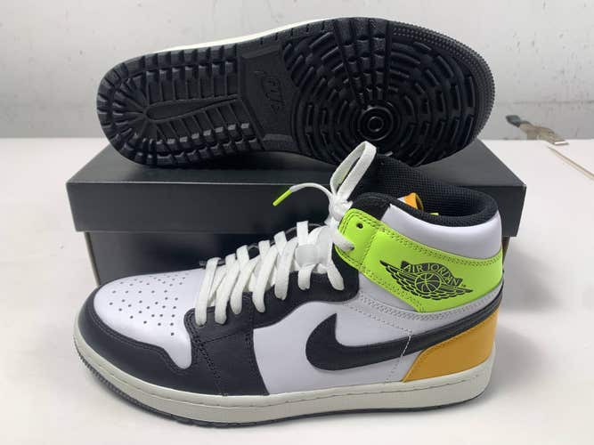 Air Jordan 1 High G Athletic Shoes White Men's SZ 10.5 (DQ0660-105)