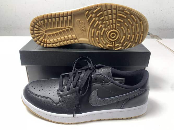 Air Jordan 1 Low G Athletic Shoes Black Men's SZ 11.5 (DD9315-005)