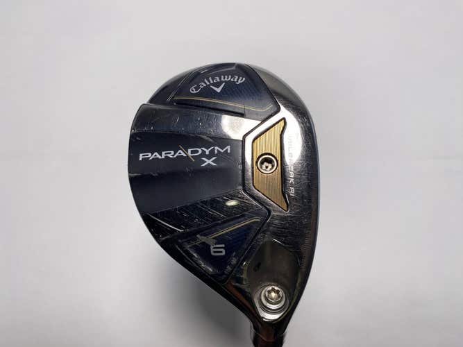 Callaway Paradym X 6 Hybrid 28* Project X HZRDUS 5.5 65g Regular Mens RH