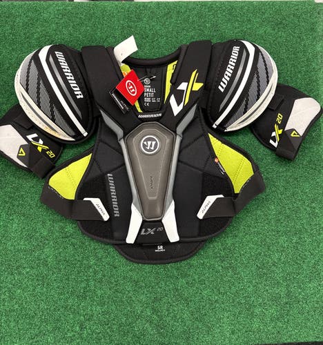 Warrior ALPHA LX 20 Shoulder Pads (New) | Senior Small
