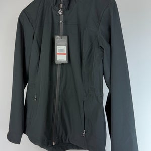 Callaway Weather Series Windbreaker Jacket Women's Size XS Caviar Black Full-Zip