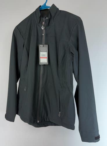 Callaway Weather Series Windbreaker Jacket Women's Size XS Caviar Black Full-Zip