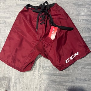Maroon Small CCM Pant Shell (New) (11 Shells)