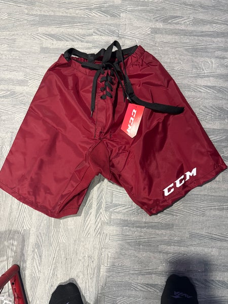 Maroon Small CCM Pant Shell (New) (11 Shells)