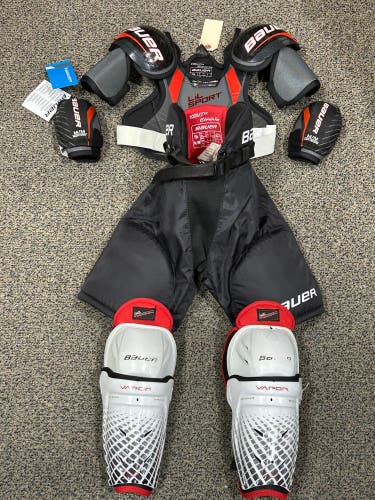 Used Youth Bauer Starter Kit | No Gloves | Age 5 - 7