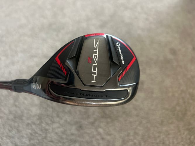 Men's 2022 TaylorMade Stealth Rescue Right Handed Hybrid Stiff Flex 3H (Used)