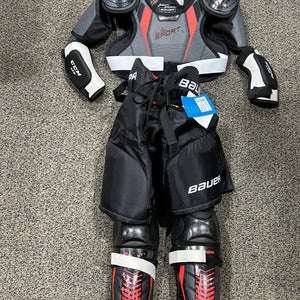 Used Youth Bauer Starter Kit | No Gloves | Age 7 - 9