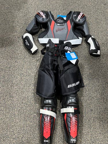Used Youth Bauer Starter Kit | No Gloves | Age 7 - 9