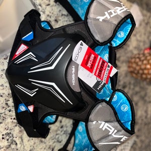 Large Youth Maverik Charger Shoulder Pads (New)