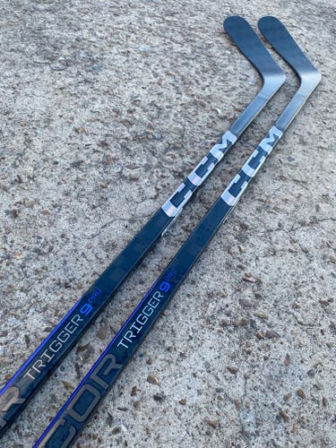2 Pack CCM Trigger 9 Pro Stock Hockey Stick Grip 70 Flex P90 Left 68453