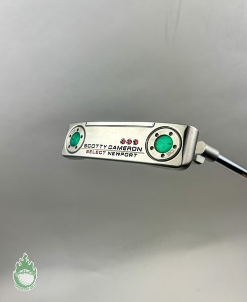Used RH Scotty Cameron Select Newport 35" Putter Steel Golf Club Custom Weights