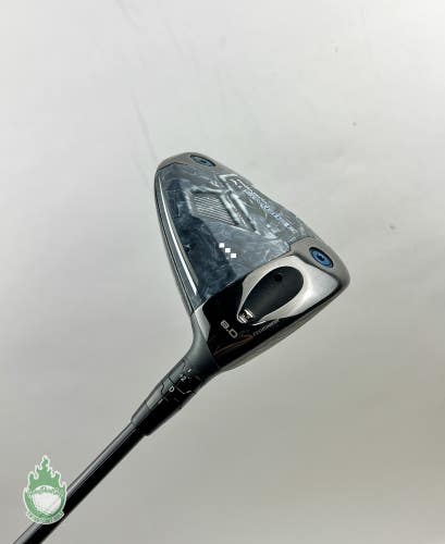 RH Callaway Paradym Ai-Smoke TD Driver 8* Denali 60g Extra Stiff Graphite Golf