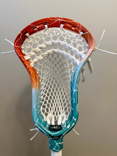 Silverfin Strung Lacrosse Head (New)