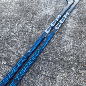 2 Pack CCM JETSPEED FT7 PRO Pro Stock Hockey Stick Grip P90T 85 Flex Left 6879