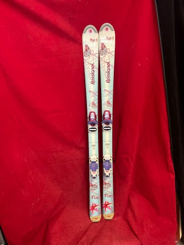 Rossignol 130 cm All Mountain Skis With Bindings (Used)