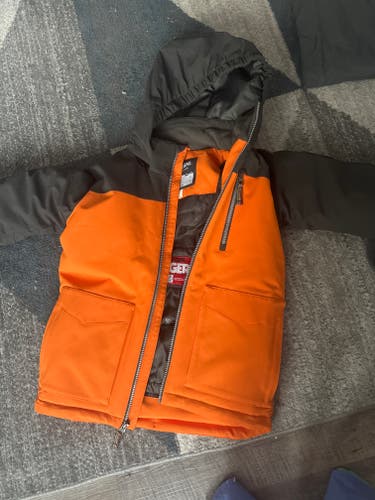 Orange Kids Unisex Small Boulder Gear Jacket (New)