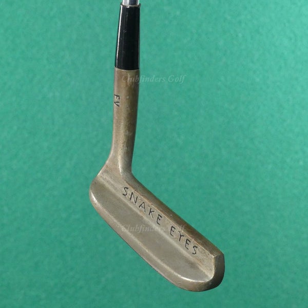Snake Eyes EV Ernie Vadersen Heel-Shafted Blade 35" Putter Golf Club