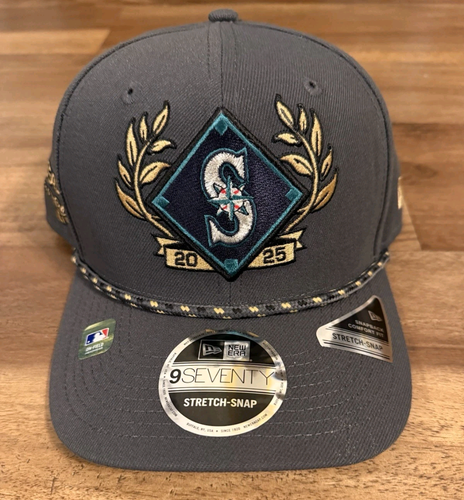 Seattle Mariners New Era 2025 American League Division Series Champions 9SEVENTY Adjustable Hat