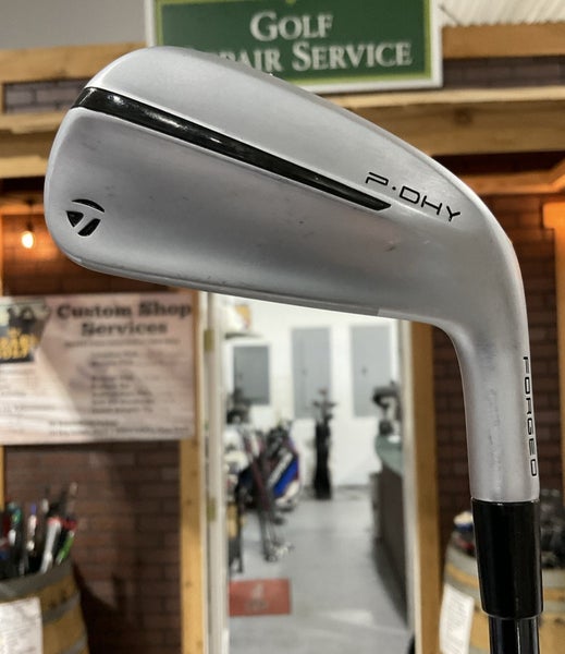 TaylorMade P-DHY Forged 18 #2 Iron 39.5" RECOIL DART 90 F4 Stiff Flex Graphite