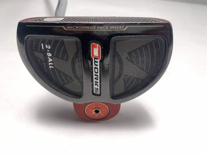 Odyssey O-Works Red 2-Ball Putter 35" Mens LH