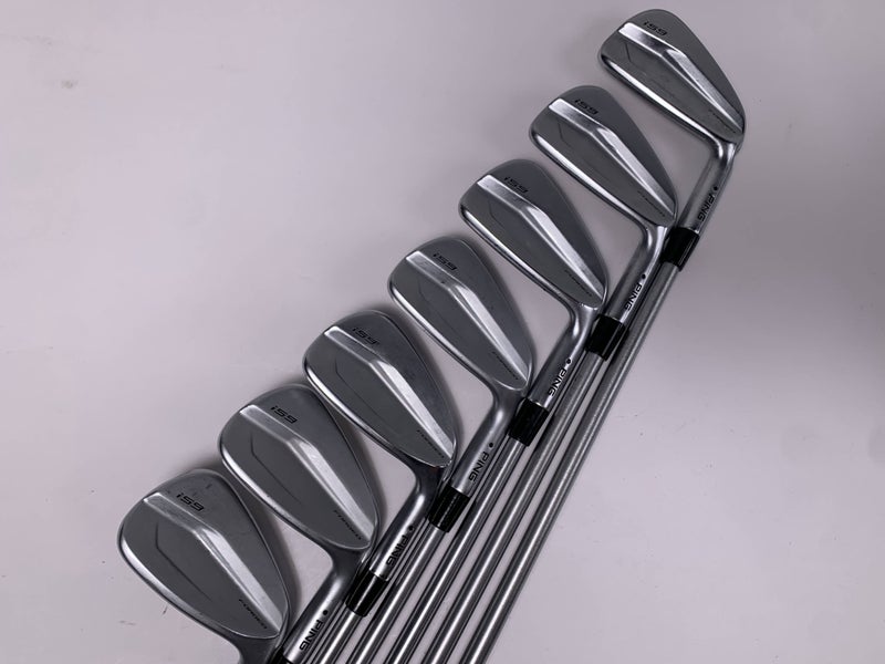Ping i59 Iron Set 4-PW Black Dot KBS Tour C-Taper Extra Stiff Steel RH +1/2''