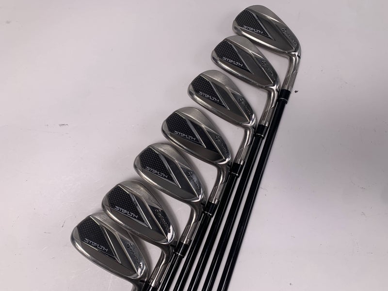 TaylorMade Stealth Iron Set 5-PW+GW Fujikura Ventus Red 6R Regular RH +1''